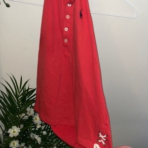 Ralph Lauren size large (12/14) collared tank top